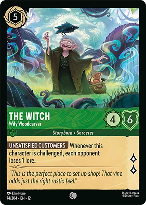 The Witch - Wily Woodcarver (74/204) [Wilds Unknown] - Destination Retro