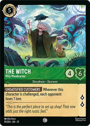 The Witch - Wily Woodcarver (74/204) [Wilds Unknown] - Destination Retro