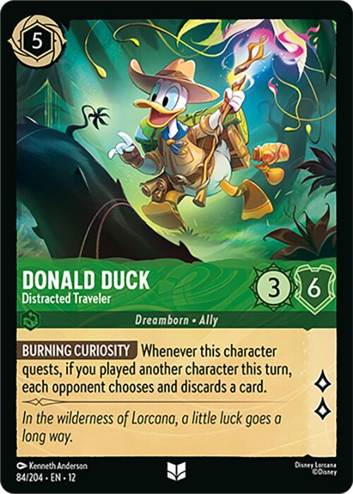 Donald Duck - Distracted Traveler (84/204) [Wilds Unknown] - Destination Retro