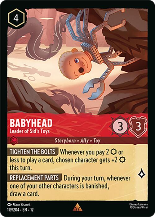 Babyhead - Leader of Sid's Toys (119/204) [Wilds Unknown] - Destination Retro