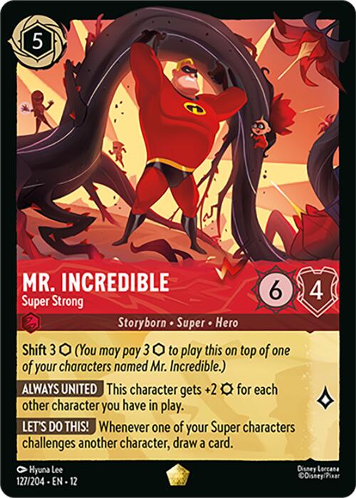 Mr. Incredible - Super Strong (127/204) [Wilds Unknown] - Destination Retro