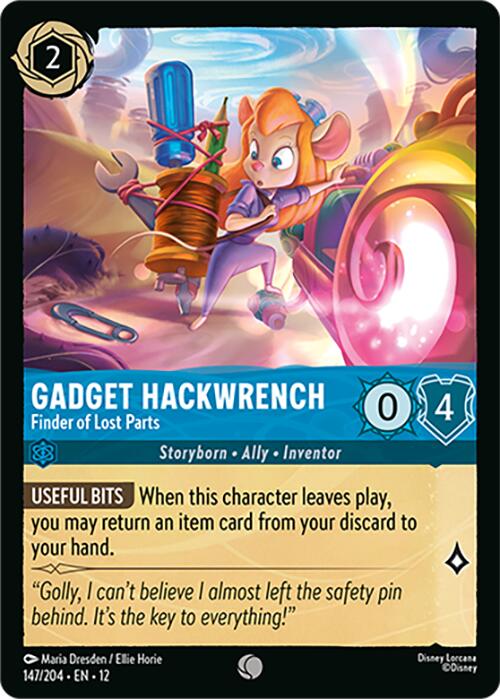 Gadget Hackwrench - Finder of Lost Parts (147/204) [Wilds Unknown] - Destination Retro