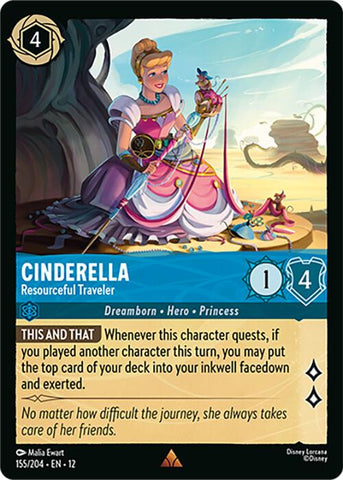 Cinderella - Resourceful Traveler (155/204) [Wilds Unknown] - Destination Retro
