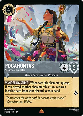 Pocahontas - Steadfast Traveler (171/204) [Wilds Unknown] - Destination Retro