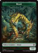 Beast // Primo, The Indivisible Double-Sided Token [Secrets of Strixhaven Commander Tokens] - Destination Retro