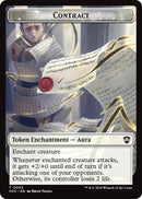 Contract // Pegasus Double-Sided Token [Secrets of Strixhaven Commander Tokens] - Destination Retro