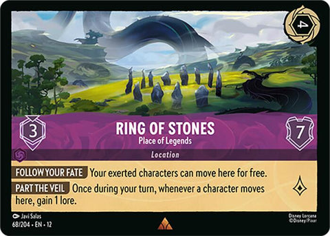 Ring of Stones - Place of Legends (68/204) [Wilds Unknown] - Destination Retro