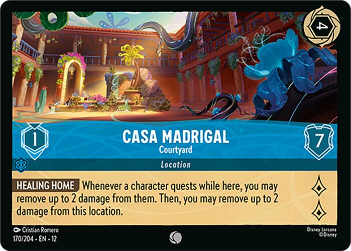 Casa Madrigal - Courtyard (170/204) [Wilds Unknown] - Destination Retro