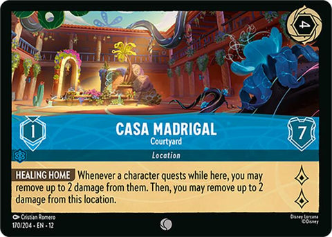 Casa Madrigal - Courtyard (170/204) [Wilds Unknown] - Destination Retro