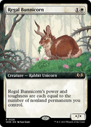 Regal Bunnicorn (Extended Art) [Wilds of Eldraine] - Destination Retro