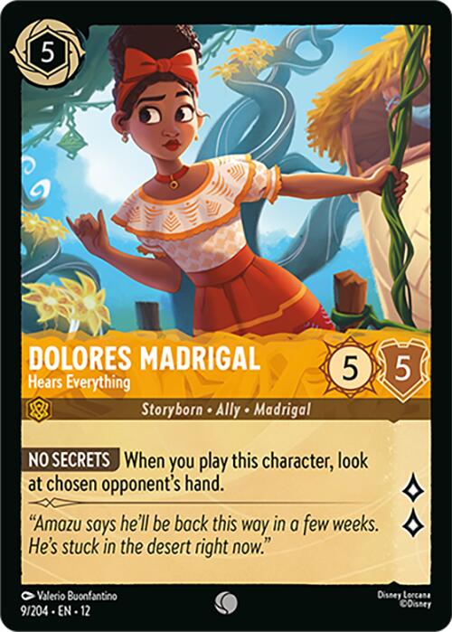 Dolores Madrigal - Hears Everything (9/204) [Wilds Unknown] - Destination Retro