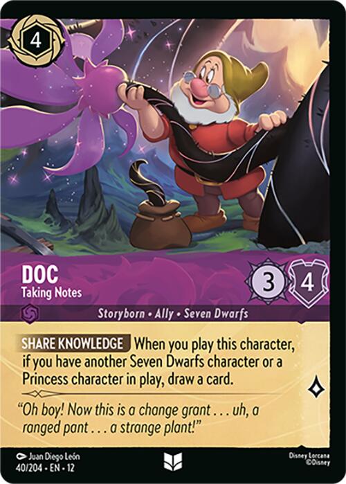 Doc - Taking Notes (Foil) (40/204) [Wilds Unknown] - Destination Retro