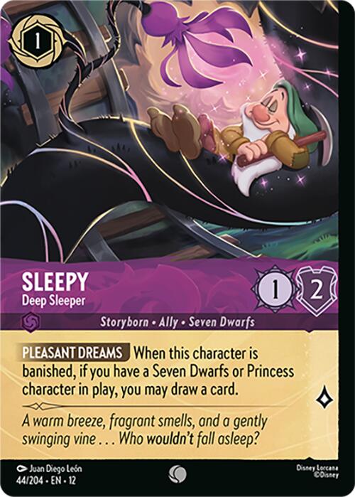 Sleepy - Deep Sleeper (Foil) (44/204) [Wilds Unknown] - Destination Retro