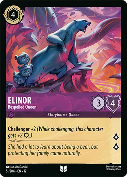 Elinor - Bespelled Queen (51/204) [Wilds Unknown] - Destination Retro