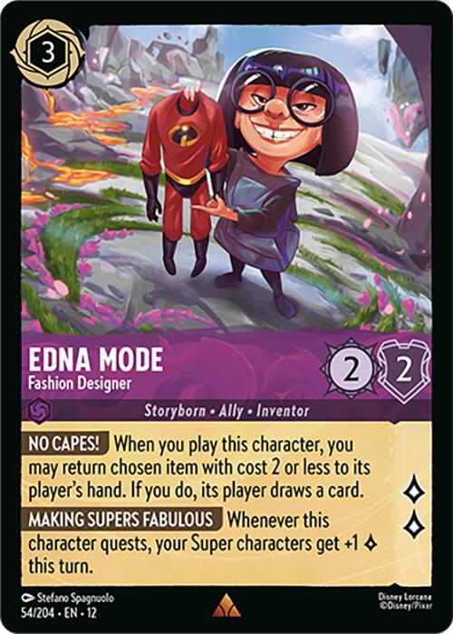Edna Mode - Fashion Designer (54/204) [Wilds Unknown] - Destination Retro