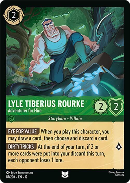 Lyle Tiberius Rourke - Adventurer for Hire (87/204) [Wilds Unknown] - Destination Retro