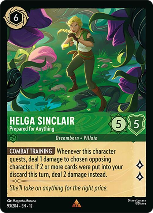 Helga Sinclair - Prepared for Anything (93/204) [Wilds Unknown] - Destination Retro