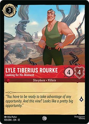 Lyle Tiberius Rourke - Looking for His Moment (105/204) [Wilds Unknown] - Destination Retro