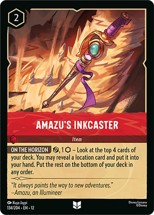 Amazu's Inkcaster (134/204) [Wilds Unknown] - Destination Retro