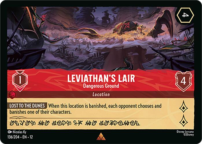 Leviathan's Lair - Dangerous Ground (136/204) [Wilds Unknown] - Destination Retro
