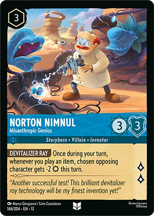 Norton Nimnul - Misanthropic Genius (146/204) [Wilds Unknown] - Destination Retro
