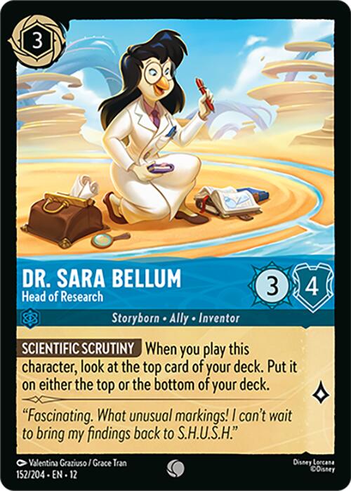 Dr. Sara Bellum - Head of Research (152/204) [Wilds Unknown] - Destination Retro