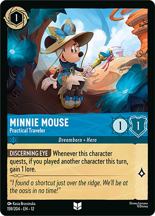 Minnie Mouse - Practical Traveler (159/204) [Wilds Unknown] - Destination Retro