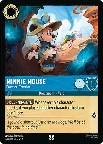 Minnie Mouse - Practical Traveler (159/204) [Wilds Unknown] - Destination Retro