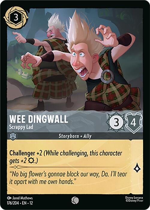 Wee Dingwall - Scrappy Lad (176/204) [Wilds Unknown] - Destination Retro