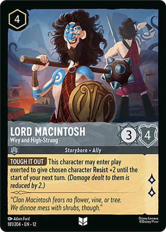 Lord Macintosh - Wiry and High-Strung (181/204) [Wilds Unknown] - Destination Retro