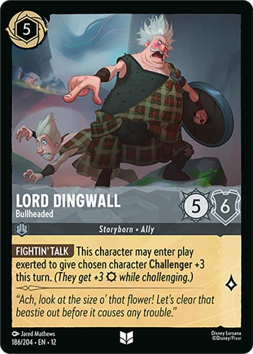 Lord Dingwall - Bullheaded (186/204) [Wilds Unknown] - Destination Retro