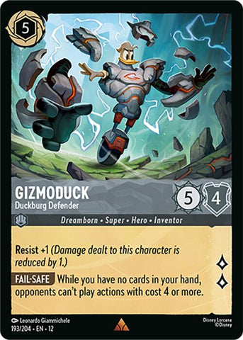Gizmoduck - Duckburg Defender (193/204) [Wilds Unknown] - Destination Retro
