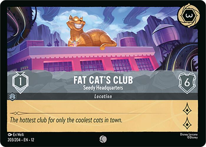 Fat Cat's Club - Seedy Headquarters (203/204) [Wilds Unknown] - Destination Retro
