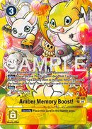 Amber Memory Boost! [LM-035] (Alternate Art) [Starter Deck: Beatbreak] - Destination Retro
