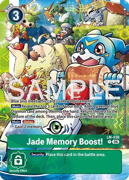 Jade Memory Boost! [LM-036] (Alternate Art) [Starter Deck: Beatbreak] - Destination Retro