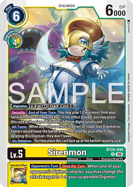 Sirenmon [BT25-039] [Dual Revolution] - Destination Retro