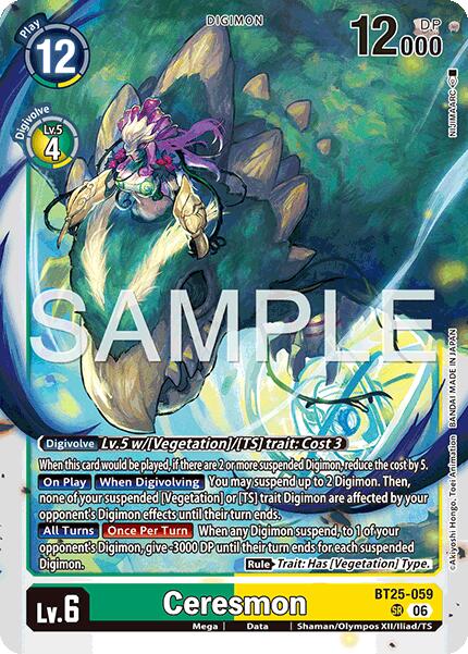 Ceresmon [BT25-059] [Dual Revolution] - Destination Retro