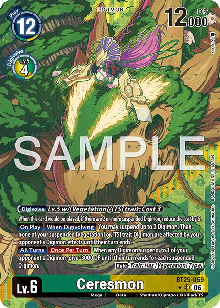 Ceresmon [BT25-059] (Alternate Art) [Dual Revolution] - Destination Retro