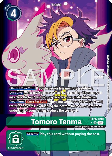 Tomoro Tenma [BT25-090] (Alternate Art) [Dual Revolution] - Destination Retro