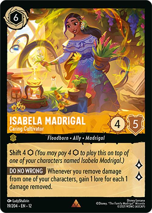 Isabela Madrigal - Caring Cultivator (19/204) [Wilds Unknown] - Destination Retro