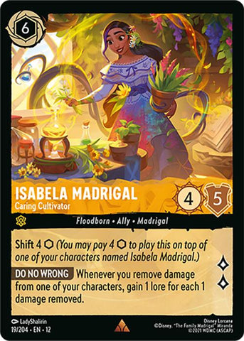 Isabela Madrigal - Caring Cultivator (19/204) [Wilds Unknown] - Destination Retro