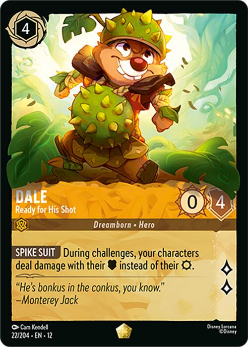 Dale - Ready for His Shot (22/204) [Wilds Unknown] - Destination Retro