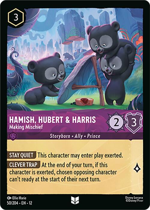 Hamish, Hubert & Harris - Making Mischief (50/204) [Wilds Unknown] - Destination Retro