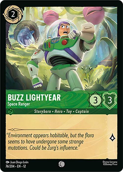 Buzz Lightyear - Space Ranger (76/204) [Wilds Unknown] - Destination Retro