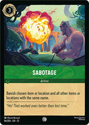 Sabotage (96/204) [Wilds Unknown] - Destination Retro
