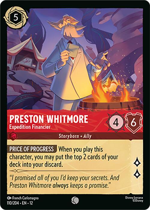 Preston Whitmore - Expedition Financier (110/204) [Wilds Unknown] - Destination Retro