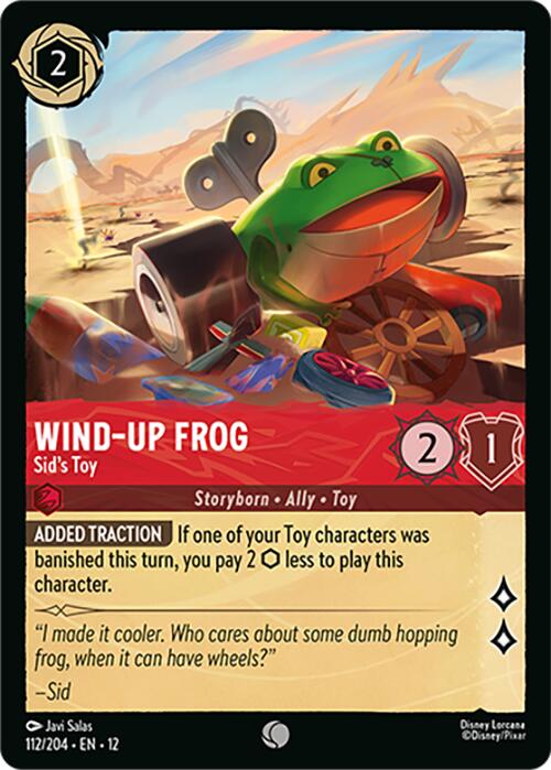 Wind-Up Frog - Sid's Toy (112/204) [Wilds Unknown] - Destination Retro