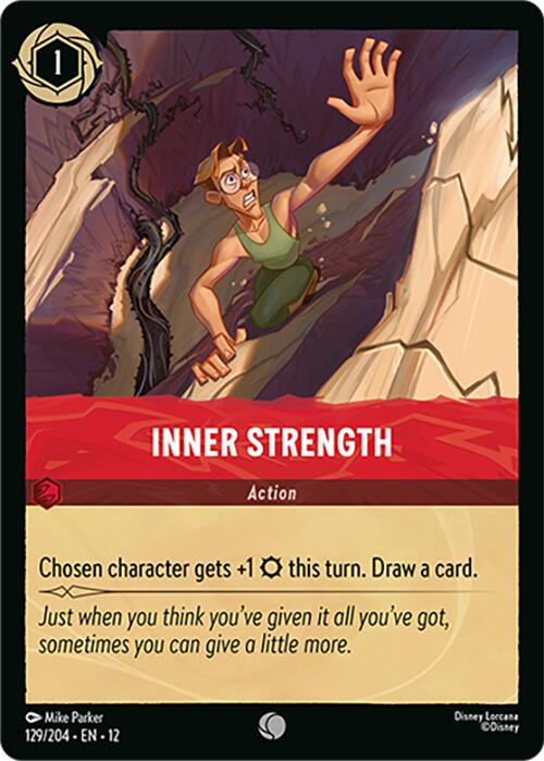 Inner Strength (129/204) [Wilds Unknown] - Destination Retro