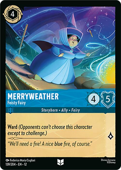 Merryweather - Feisty Fairy (139/204) [Wilds Unknown] - Destination Retro