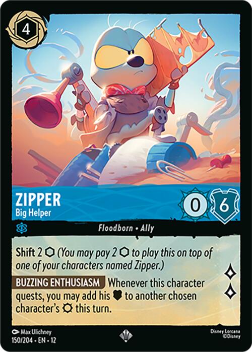 Zipper - Big Helper (150/204) [Wilds Unknown] - Destination Retro